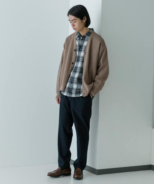 URBAN RESEARCH（アーバンリサーチ）の「WONDER SHAPEタックイージーPANTS（その他パンツ・メンズ・ブラック/ライトグレー/ネイビー・SMALL/MEDIUM/LARGE）」の7枚目の写真