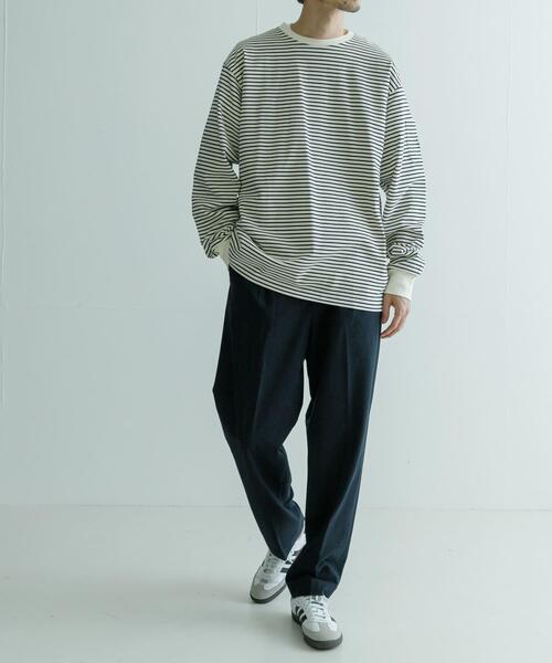 URBAN RESEARCH（アーバンリサーチ）の「WONDER SHAPEタックイージーPANTS（その他パンツ・メンズ・ブラック/ライトグレー/ネイビー・SMALL/MEDIUM/LARGE）」の11枚目の写真