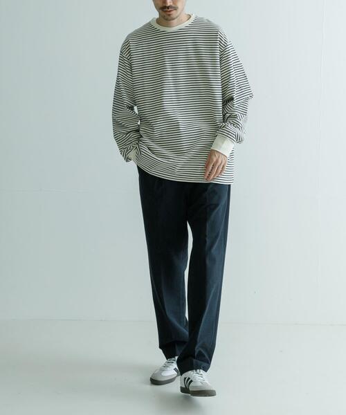 URBAN RESEARCH（アーバンリサーチ）の「WONDER SHAPEタックイージーPANTS（その他パンツ・メンズ・ブラック/ライトグレー/ネイビー・SMALL/MEDIUM/LARGE）」の12枚目の写真