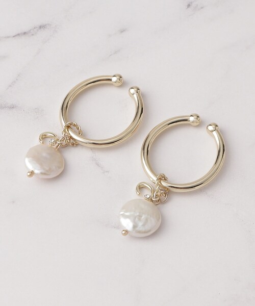 淡水パールイヤカフ（イヤリング）｜COUP DE CHANCE（クードシャンス）