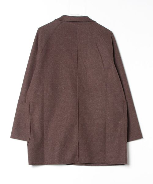 TITTY&CO.（ティティーアンドコー）の「ダブルブレストジャケット（テーラードジャケット・レディース・ベージュ/ホワイト/ブラウン・FREE）」の4枚目の写真