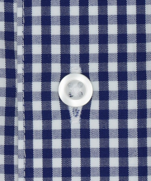 TOKYO SHIRTS(トウキョウシャツ)の「形態安定ノーアイロン ワイド 長袖ビジネスワイシャツ(ビジネスシャツ・メンズ・ネイビー・首回り39cm-裄丈80cm/首回り39cm-裄丈84cm/首回り41cm-裄丈82cm/首回り41cm-裄丈86cm/首回り42cm-裄丈82cm/首回り42cm-裄丈86cm/首回り43cm-裄丈82cm/首回り43cm-裄丈86cm/首回り37cm-裄丈80cm)」の4枚目の写真