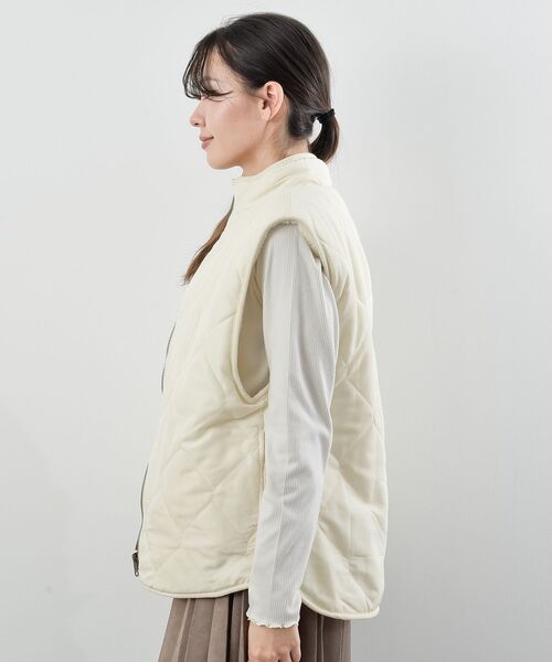 リバーシブルスタンドキルトベスト（ベスト）｜rps（アールピーエス