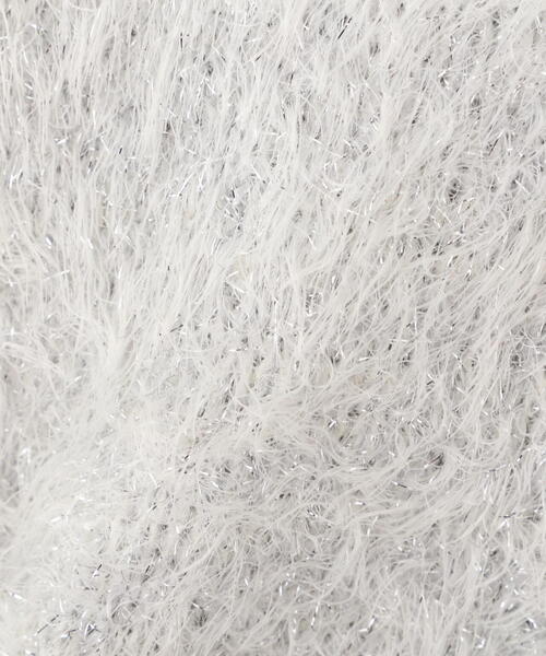 FREE'S MART（フリーズマート）の「◆ラメフェザープルオーバー（ニット/セーター・レディース・グレー/ピンク/ホワイト/ブラック・FREE）」の15枚目の写真