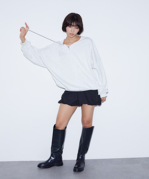 BARRETTA（バレッタ）の「バルーンショートパンツ（その他パンツ・レディース・ブラック・FREE）」の5枚目の写真