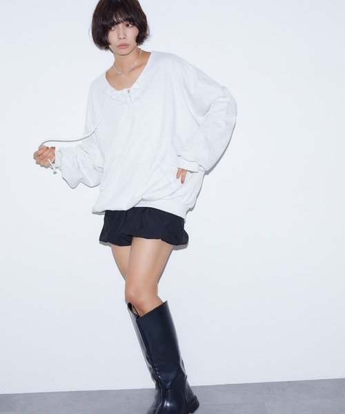 BARRETTA（バレッタ）の「バルーンショートパンツ（その他パンツ・レディース・ブラック・FREE）」の9枚目の写真