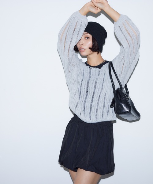 BARRETTA（バレッタ）の「バルーンショートパンツ（その他パンツ・レディース・ブラック・FREE）」の3枚目の写真