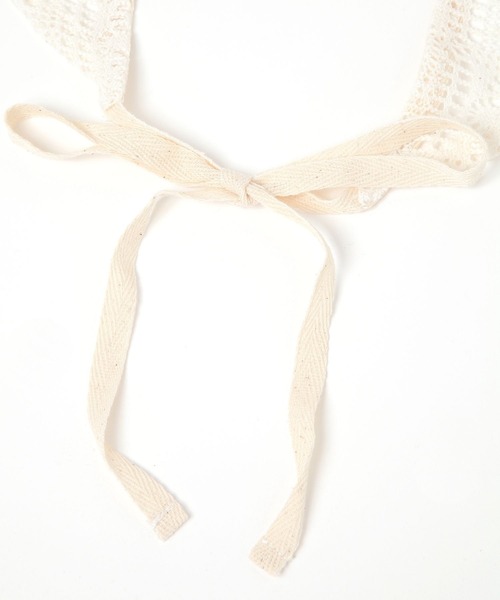 LOWRYS FARM（ローリーズファーム）の「レースカーチフ  153199（その他ヘアアクセサリー・レディース・アイボリー/ブラック・FREE）」の8枚目の写真