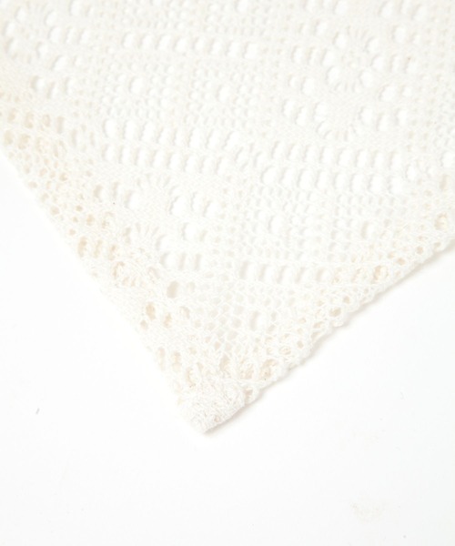 LOWRYS FARM（ローリーズファーム）の「レースカーチフ  153199（その他ヘアアクセサリー・レディース・アイボリー/ブラック・FREE）」の9枚目の写真