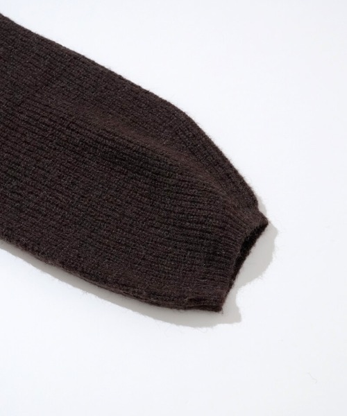 flower（フラワー）の「ウォーミーニットワンピース2（ワンピース・レディース・ホワイト/ブラウン・FREE）」の16枚目の写真