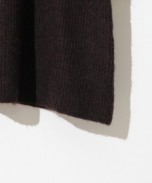 flower（フラワー）の「ウォーミーニットワンピース2（ワンピース・レディース・ホワイト/ブラウン・FREE）」の15枚目の写真