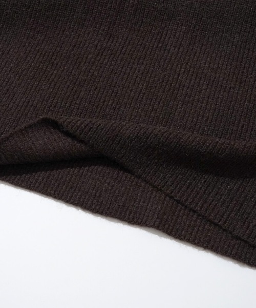 flower（フラワー）の「ウォーミーニットワンピース2（ワンピース・レディース・ホワイト/ブラウン・FREE）」の14枚目の写真