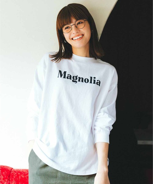 Live in comfort（リブインコンフォート）の「リブ　イン　コンフォート　地中海育ちのトルコオーガニックコットンロングＴシャツ（Tシャツ/カットソー・レディース・カーキ/チャコールグレー/ホワイト・M/L/LL/3L/S/4L）」の2枚目の写真