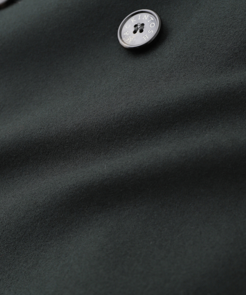 Mackintosh（マッキントッシュ）の「MACKINTOSH(マッキントッシュ) HUMBIE/ハンビー PEA COAT GTS SL GM-1162F（ピーコート・メンズ・グリーン/ネイビー・36/38/40）」の7枚目の写真