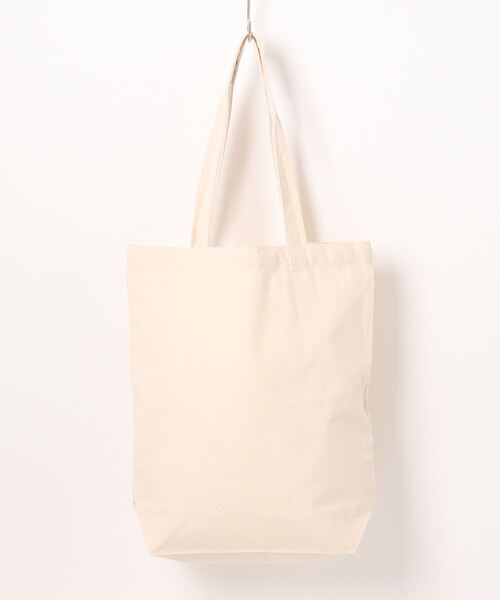 VIBGYOR（ヴィブジョー）の「United Athle/【3サイズ展開】レギュラーキャンバス 無地 トートバッグ(CZ)（トートバッグ・メンズ・ホワイト×ネイビー/ネイビー/マスタード/ミント/エンジ/モカ/インディゴブルー/テラコッタ/ホワイト/ライトグレー/ダークネイビー/ホワイト×ブラック/ベビーピンク/オリーブ/ダークパープル/スモークピンク/ナチュラル/セージグリーン・SMALL/LARGE/MEDIUM）」の8枚目の写真