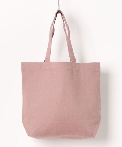 VIBGYOR（ヴィブジョー）の「United Athle/【3サイズ展開】レギュラーキャンバス 無地 トートバッグ(CZ)（トートバッグ・メンズ・ホワイト×ネイビー/ネイビー/マスタード/ミント/エンジ/モカ/インディゴブルー/テラコッタ/ホワイト/ライトグレー/ダークネイビー/ホワイト×ブラック/ベビーピンク/オリーブ/ダークパープル/スモークピンク/ナチュラル/セージグリーン・SMALL/LARGE/MEDIUM）」の18枚目の写真