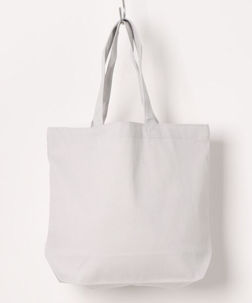 VIBGYOR（ヴィブジョー）の「United Athle/【3サイズ展開】レギュラーキャンバス 無地 トートバッグ(CZ)（トートバッグ・メンズ・ホワイト×ネイビー/ネイビー/マスタード/ミント/エンジ/モカ/インディゴブルー/テラコッタ/ホワイト/ライトグレー/ダークネイビー/ホワイト×ブラック/ベビーピンク/オリーブ/ダークパープル/スモークピンク/ナチュラル/セージグリーン・SMALL/LARGE/MEDIUM）」の5枚目の写真