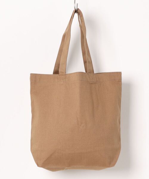 VIBGYOR（ヴィブジョー）の「United Athle/【3サイズ展開】レギュラーキャンバス 無地 トートバッグ(CZ)（トートバッグ・メンズ・ホワイト×ネイビー/ネイビー/マスタード/ミント/エンジ/モカ/インディゴブルー/テラコッタ/ホワイト/ライトグレー/ダークネイビー/ホワイト×ブラック/ベビーピンク/オリーブ/ダークパープル/スモークピンク/ナチュラル/セージグリーン・SMALL/LARGE/MEDIUM）」の7枚目の写真