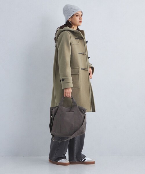 green label relaxing(グリーンレーベルリラクシング)の「【WEB限定】2WAY キャンバス トートバッグ / ショルダーバッグ(トートバッグ・レディース・ホワイト/ライトグレー/ダークグレー・FREE)」の14枚目の写真