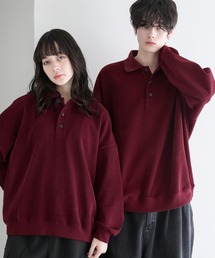 ETELIO | カットコーデュロイポロシャツ(ポロシャツ)