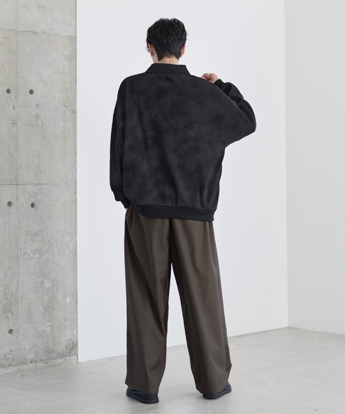 ETELIO(エテリオ)の「【25AW】カットコーデュロイ/ヴィンテージ加工 ポロシャツ(ポロシャツ・メンズ・ブラウン/アイボリー/ブラック/ブルー/チャコール/オリーブ/サックスブルー/ワイン/ブラック系/ワイン系/ブラウン系/ブルー系・S/M/L/XL)」の18枚目の写真