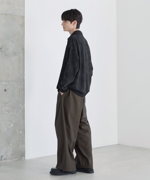 ETELIO(エテリオ)の「【25AW】カットコーデュロイ/ヴィンテージ加工 ポロシャツ(ポロシャツ・メンズ・ブラウン/アイボリー/ブラック/ブルー/チャコール/オリーブ/サックスブルー/ワイン/ブラック系/ワイン系/ブラウン系/ブルー系・S/M/L/XL)」の19枚目の写真