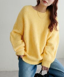 【WEB限定】ミックス糸チュニックPO