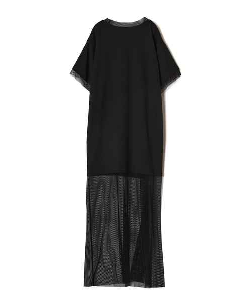 AULA AILA（アウラアイラ）の「マーブリングプリントチュニック（チュニック・レディース・ブラック/マルチ/ホワイト・0）」の12枚目の写真