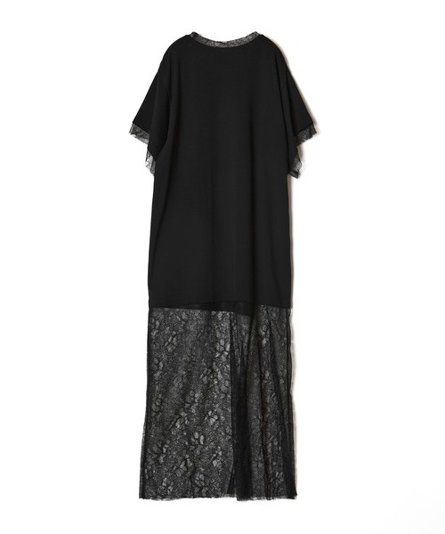 AULA AILA（アウラアイラ）の「マーブリングプリントチュニック（チュニック・レディース・ブラック/マルチ/ホワイト・0）」の14枚目の写真