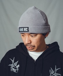 NineMicrophones | BEANIE-9MC BOX LOGO-(ニットキャップ/ビーニー)