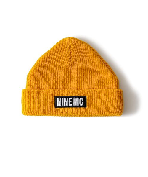 NineMicrophones（ナインマイクロフォンズ）の「BEANIE-9MC BOX LOGO-（ニットキャップ/ビーニー・メンズ・マスタード/グレー/ブラック・FREE）」の7枚目の写真