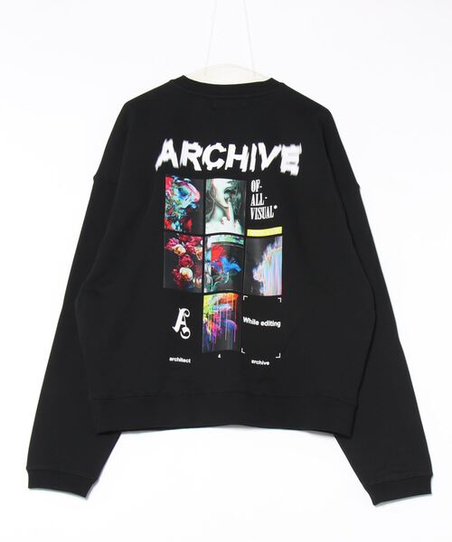 A4A(エーフォーエー)の「A4A/エーフォーエー/SWEAT CLEWNECK NEW ARCHIVE(スウェット・メンズ・ホワイト/ブラック・L/M)」の16枚目の写真