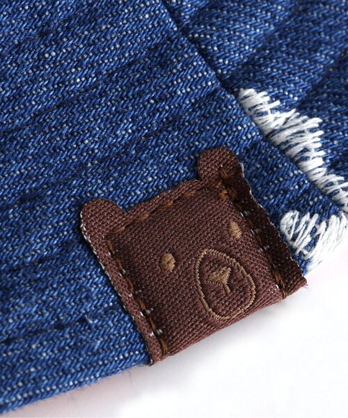 BIT'Z（ビッツ）の「空の冒険刺繍リバーシブルハット（ハット・キッズ・インディゴブルー/その他10・48/50/52/54）」の8枚目の写真