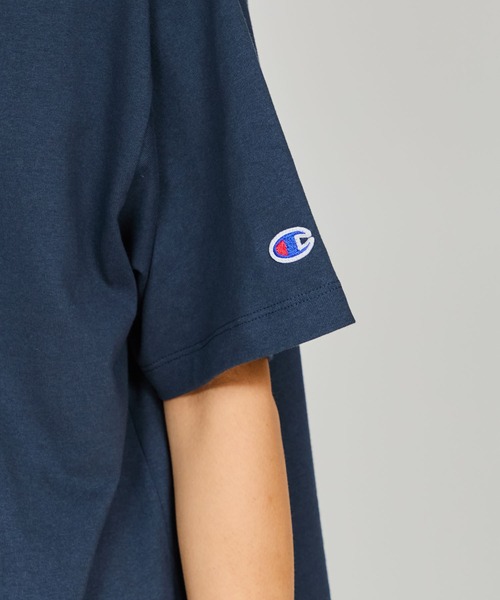 Champion（チャンピオン）の「【Champion/チャンピオン】レディース ショートスリーブTシャツ（ワンピース・レディース・ブラック系その他/ブルー系その他2/ブルー系その他3/イエロー系その他3/ネイビー/ホワイト・MEDIUM/LARGE）」の21枚目の写真