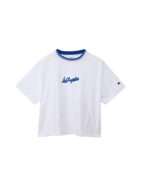 Champion（チャンピオン）の「【Champion/チャンピオン】レディース ショートスリーブTシャツ（ワンピース・レディース・ブラック系その他/ブルー系その他2/ブルー系その他3/イエロー系その他3/ネイビー/ホワイト・MEDIUM/LARGE）」の13枚目の写真