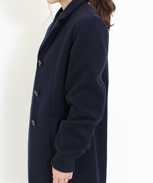 Kastane（カスタネ）の「リブ付チェスターコート（チェスターコート・レディース・ネイビー/キャメル/アイボリー・FREE）」の13枚目の写真