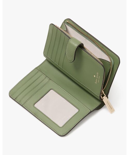 「新品」KATE SPADE レナ ミディアム バイフォールド ウォレット 財布 セール】レナ ミディアム コンパクト バイフォールド ウォレット