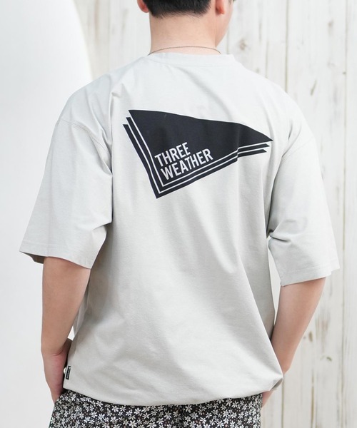日本未入荷 ムラサキスポーツ限定】THREE WEATHER/スリーウェザー 半袖T 靴