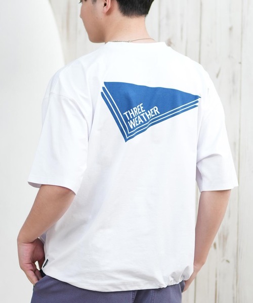セール】【ムラサキスポーツ限定】THREE WEATHER/スリーウェザー 半袖T