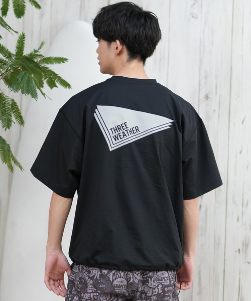 ムラサキスポーツ限定】THREE WEATHER/スリーウェザー 半袖T