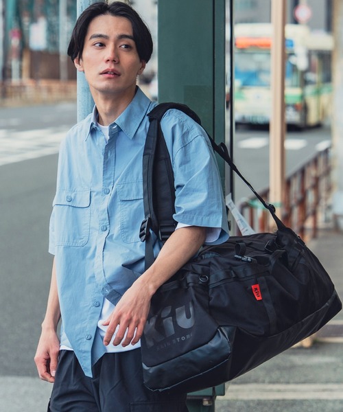 キウ大容量バレルバッグ（55L)（ボストンバッグ）｜KiU（キウ）の