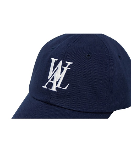 ★23SS★【WOOALONG】★Signature Logo ball cap NYLO.N★ Deep signature logo ball cap - Coated BLACK - WOOALONG | 60