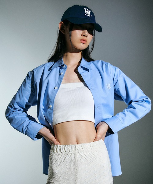 WOOALONG（ウアロン）の「【WOOALONG/ウアロン】Signature Logo ball cap/シグネチャー ロゴ ベースボール キャップ（キャップ・メンズ・ホワイト/チャコール/モカ/ベージュ/ネイビー/ブラック/ブラック系その他2/ブラック系その他・FREE）」の21枚目の写真