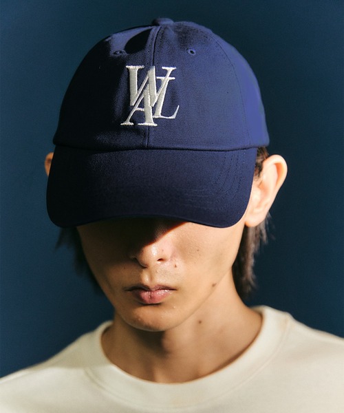 セール】【WOOALONG/ウアロン】Signature Logo ball cap