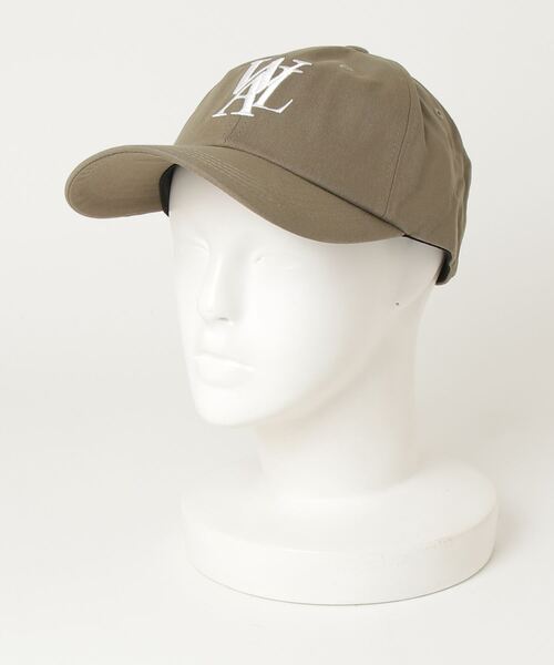 Signature Lettering Pigment Ball Cap 9色 ボールキャップ WOOALONG キャップ 帽子 A'GEM/9 × .kom「WOOALONG/ウアロン
