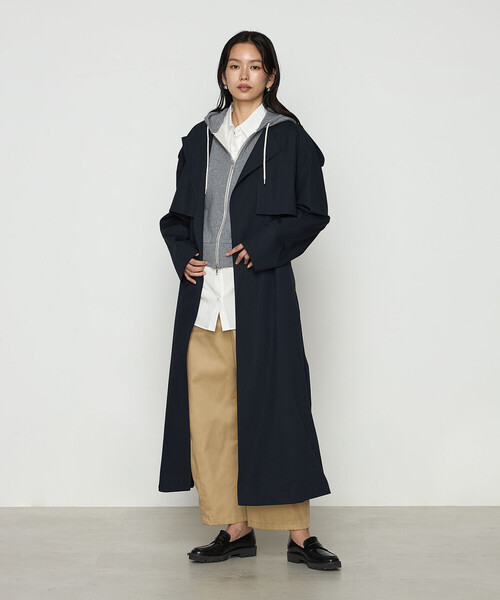 【未使用 タグ付き】コトハヨコザワ トレンチコート リネン 定価99,000円 マイクロタフタトレンチコート|allureville OFFICIAL SITE / ONLINE