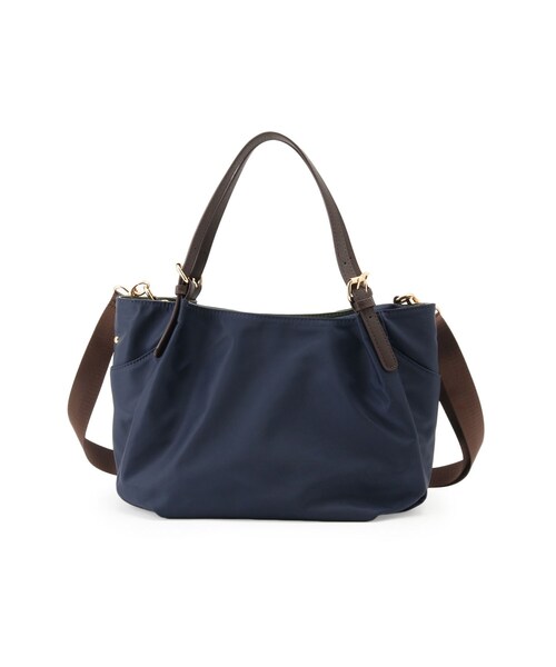 Reflect（リフレクト）の「【E‐QUALITY／しっかり収納／インナーバッグ入り／ショルダー付き】3WAYデザインバッグ（ショルダーバッグ・レディース・ネイビー系4/ベージュ系4/スモーキーグリーン系・00）」の3枚目の写真