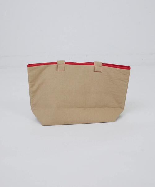 conges payes ADIEU TRISTESSE（コンジェ ペイエ アデュートリステス）の「異素材配色トート（トートバッグ・レディース・ブルーグレー/ベージュ・FREE）」の9枚目の写真