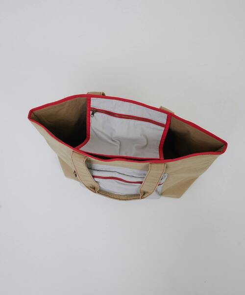 conges payes ADIEU TRISTESSE（コンジェ ペイエ アデュートリステス）の「異素材配色トート（トートバッグ・レディース・ブルーグレー/ベージュ・FREE）」の16枚目の写真