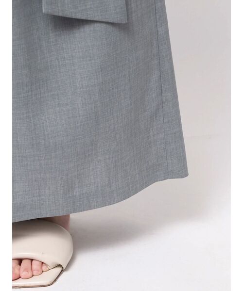 セール】ウエストリボン2タックワイドパンツ（その他パンツ